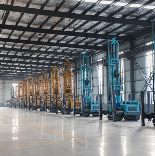 280m Depth Hydraulic Steel Crawler Water Drilling Rig